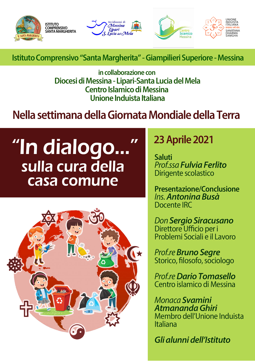 Messina, Venerdì 23 aprile “In  dialogo sulla Casa comune”