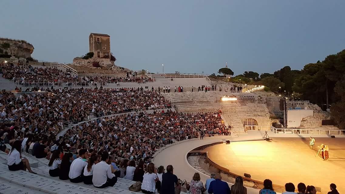Siracusa. Il teatro greco potrà accogliere 3.000 spettatori a sera