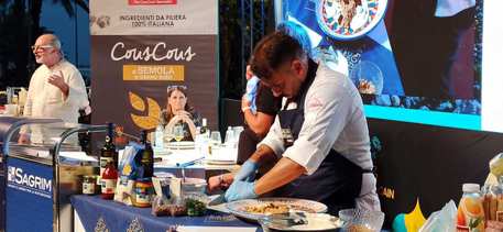 Couscous fest, gara italiani,vince lo chef Santo Petrocciani