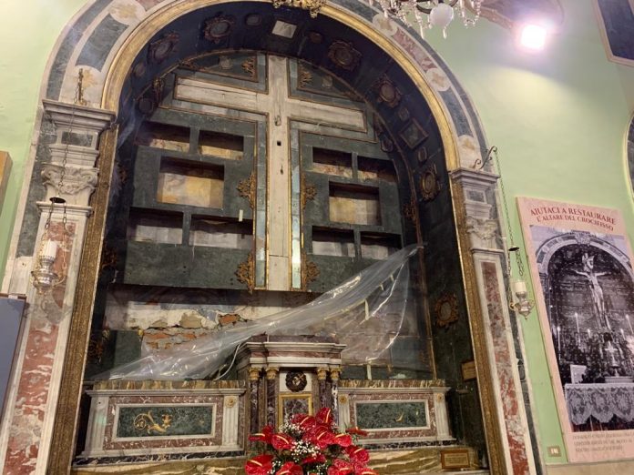 Frati Minori Milazzo, Regione finanzia restauro d’arte nella Chiesa di San Papino