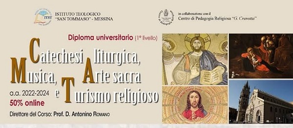 Messina, al via le lezioni per Diploma Universitario in Catechesi Liturgica, Musica, Arte Sacra e Turismo religioso