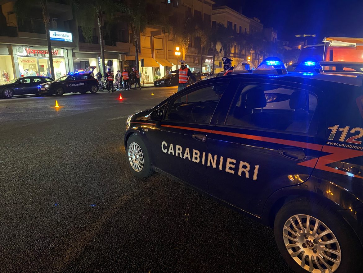 Milazzo: controlli dei Carabinieri, sedici persone denunciate