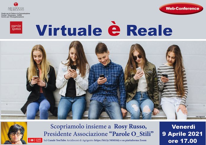 Agrigento. “Virtuale è Reale”,Web-Conference con Rosy Russo, Presidente dell’Associazione “Parole O_Stili”