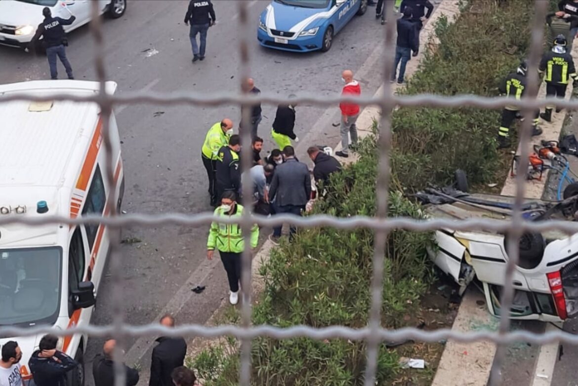 Palermo. Incidente stradale: esame video per dinamica scontro