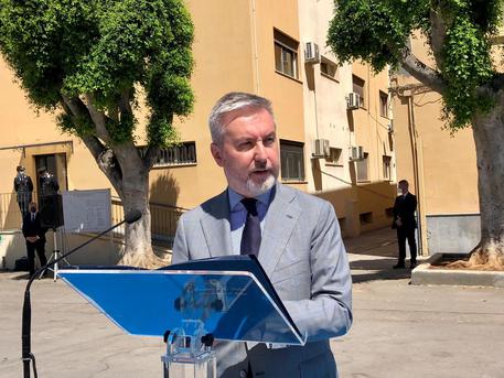 Palermo: visita del ministro della Difesa Guerini, omaggio alla stele di Capaci