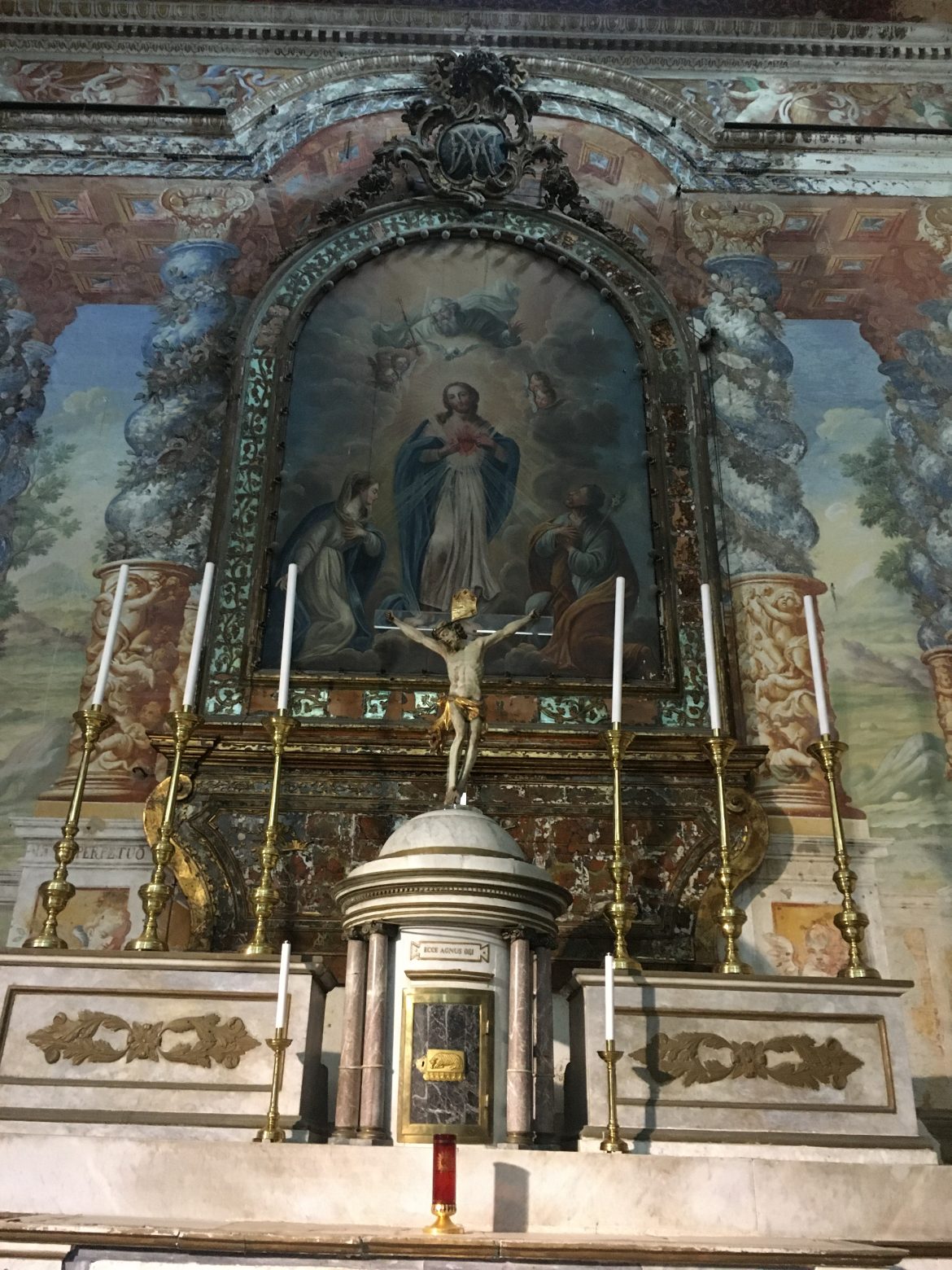 Monreale, finanziato il restauro tavola Sacro Cuore di Gesù