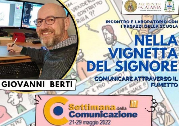 “Settimana delle Comunicazioni” Don Berti per parlare di Dio attraverso il fumetto
