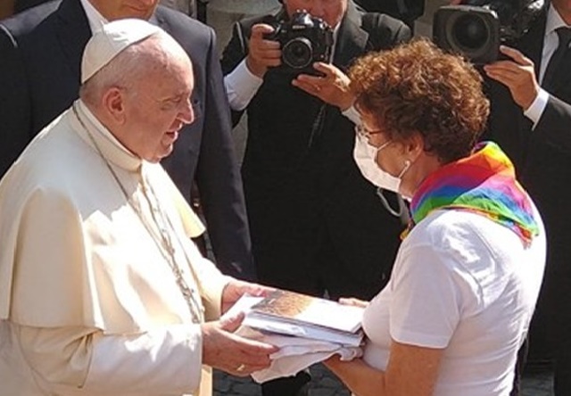 Lgbt cristiani  accolti da papa Francesco