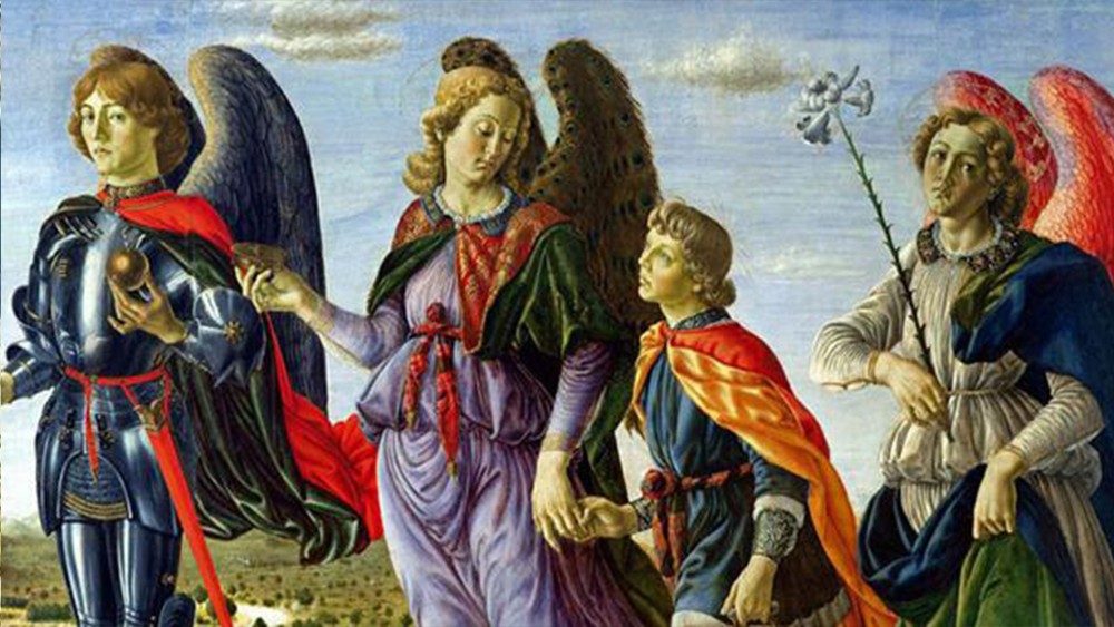l Papa: gli arcangeli Michele, Gabriele e Raffaele ci portano a Dio