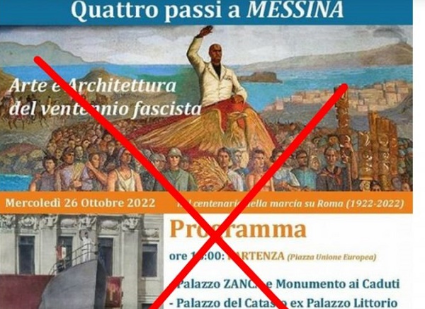 “Marcia su Messina” per ricordare marcia su Roma, annulata: “speriamo che si ricordino il 25 aprile”
