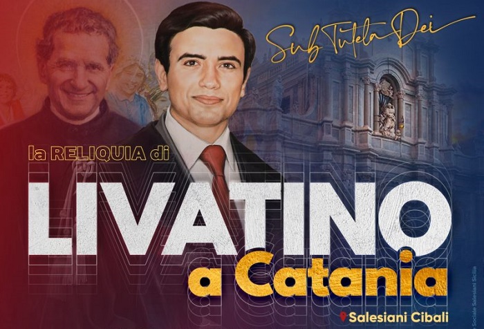 Reliquia del beato giudice Livatino a Catania (Video)